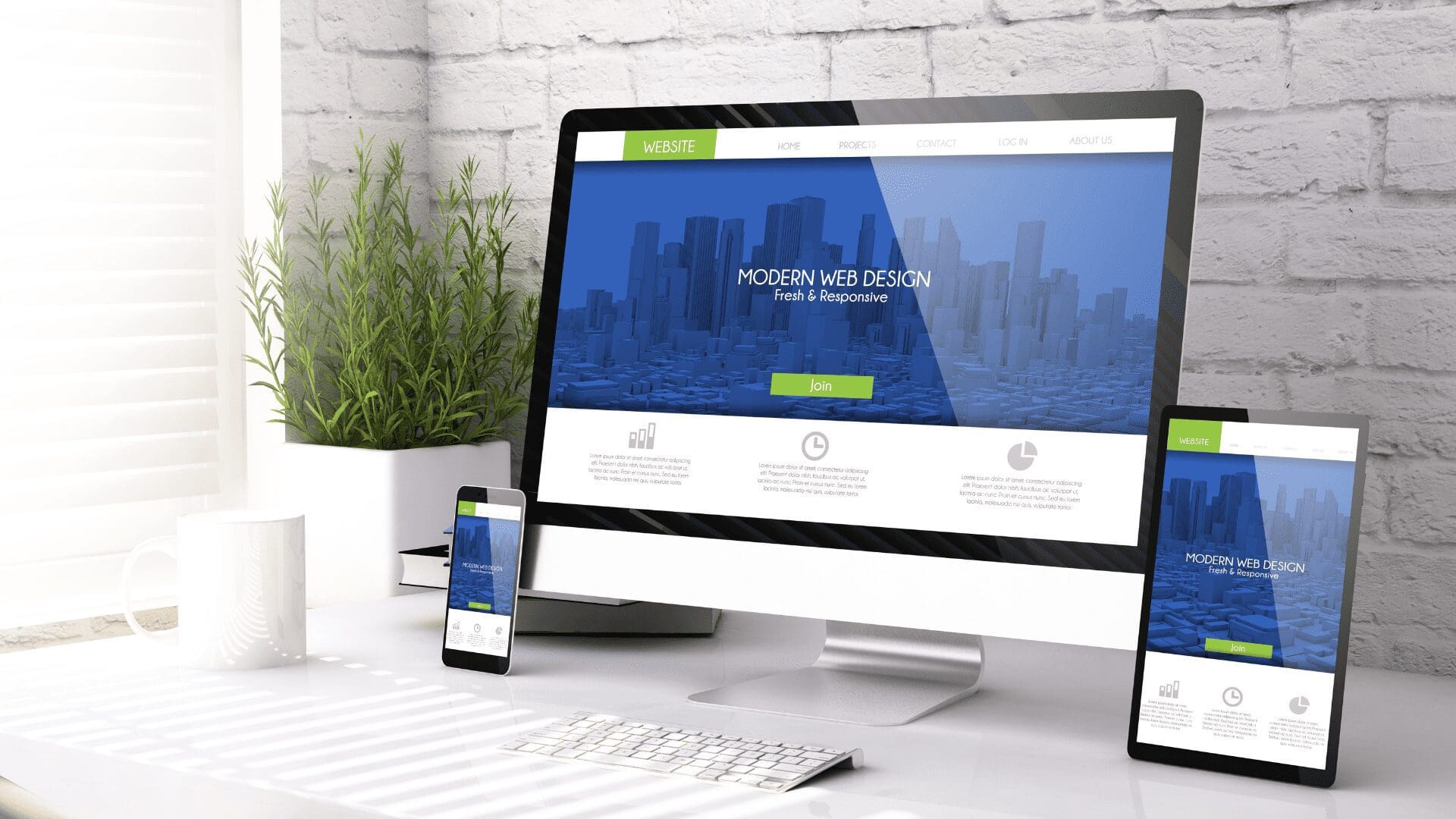 Modern web design